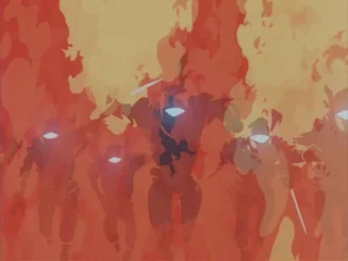 Кадр 6 из аниме «Люпен III: Заговор клана Фума»