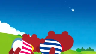 Кадр 3 из аниме «Тинни, пёс на воздушном шарике: Загадочная страна динозавров»