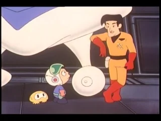 Кадр 4 из аниме «Uchuu Bouei-tai Taabou no Shinkirou Sei wo Sukue! 2 сезон»