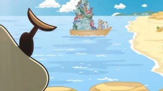 Кадр 3 из аниме «Kaijuu Step SDGs Daisakusen Special: Umi no Yutaka-sa wo Mamorou! 1 сезон»