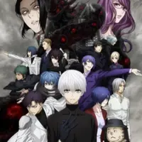 Постер аниме «Токийский гуль: Перерождение 2»