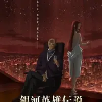 Постер аниме «Легенда о героях Галактики: Новый тезис. Стратегия»